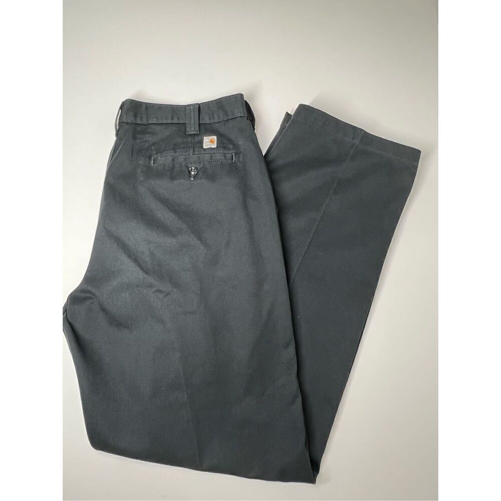 Carhartt Black Chino Pants - Men’s Size 38 x 34 Relaxed Fit